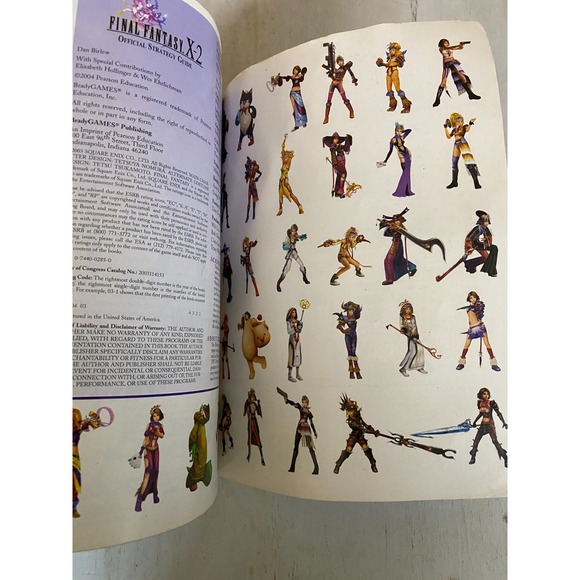 Final Fantasy X-2 Strategy Guide - Brady Games (NO Poster) - Picture 7 of 15
